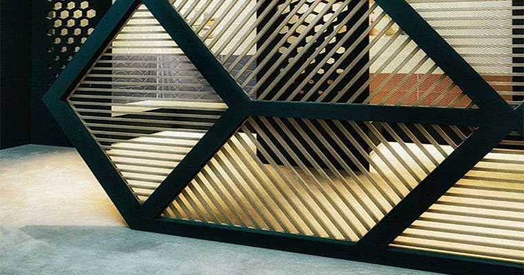 چوبی 4 - طراحی یک دیواره پارتیشن چوبی برای خانه