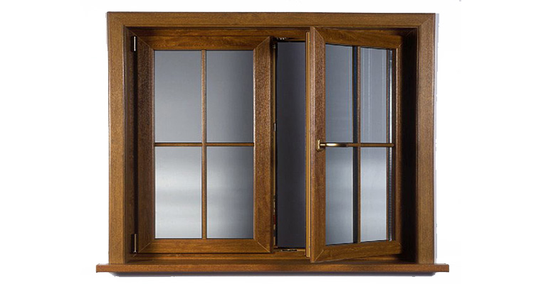 و پنجره چوبی 2 - درب و پنجره چوبی تلفیقی از زندگی قدیم و مدرن