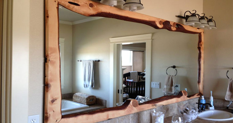 آینه چوبی 3 - قاب آینه چوبی برای ساختن تصویری زیبا